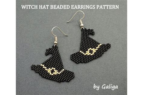 Witch hat earringsq